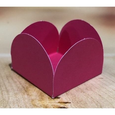 50  forminha 4 Petalas para doces COR ROSA PINK - Home & Living