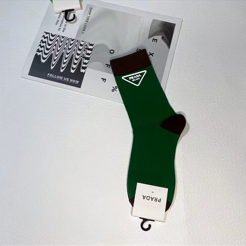 green prada socks