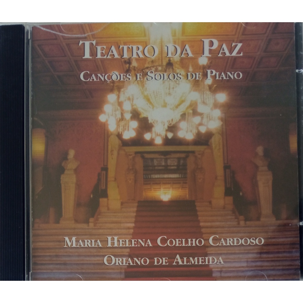 CD TEATRO DA PAZ CANÇÕES E SOLOS DE PIANO