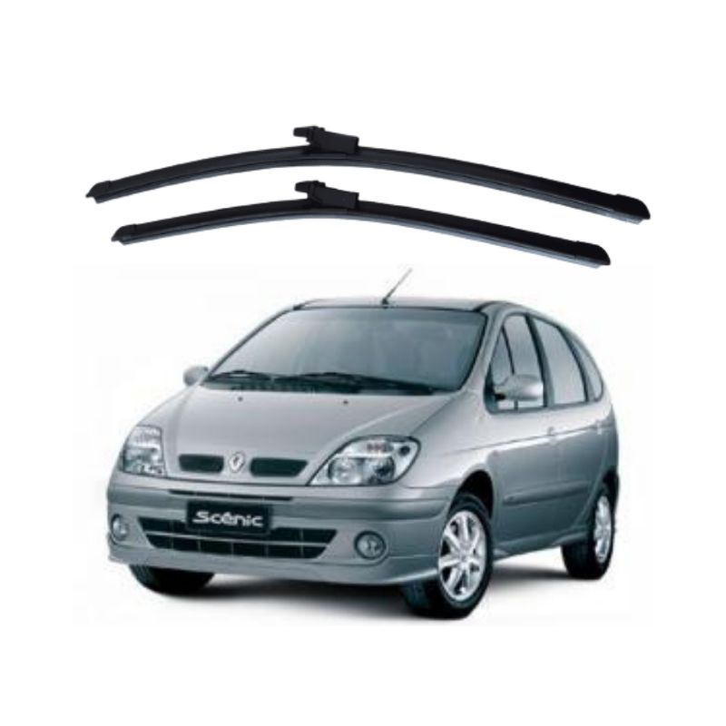 Par Palheta Limpador Parabrisa Dianteiro Renault Scenic 1997 a 2010 em Oferta na Shopee