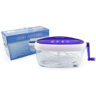 Fragmentadora Triturador Picador De Papel Manual Com Manivela A4 em Oferta na Shopee