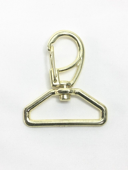 Mosquetão 30mm Zamak Dourado  - 6 und