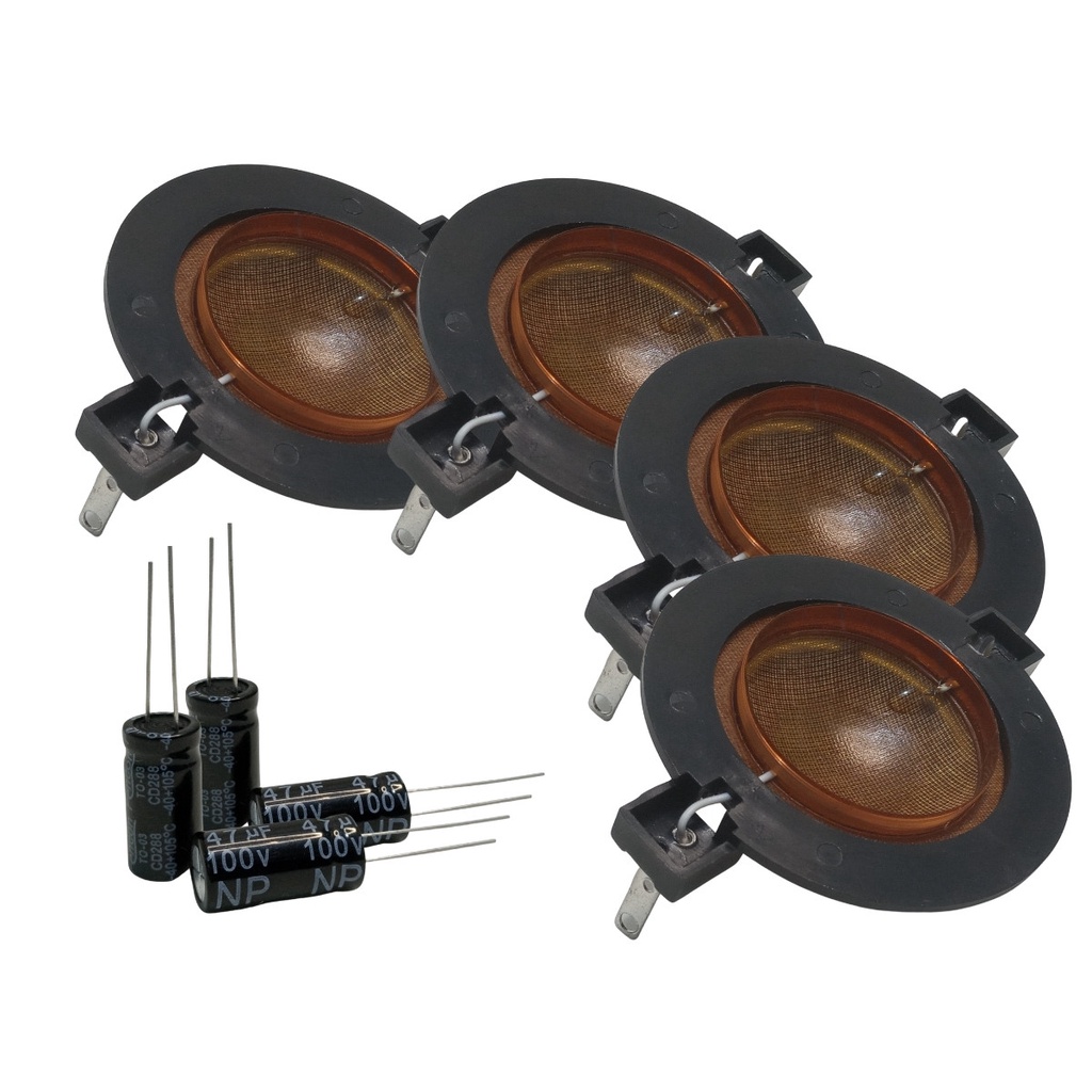 4 Reparo Driver Plg Viper Alta qualidade Acompanha Capacitor