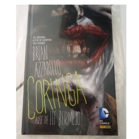 CORINGA - Brian Azzarello, Encadernado, Capa Dura, Lacrado