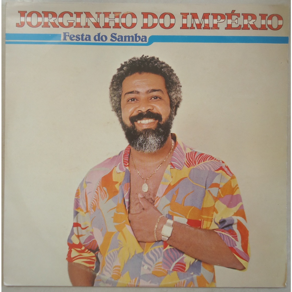 Lp Jorginho Do Império  1985 Festa Do Samba, Disco De Vinil Com Encarte