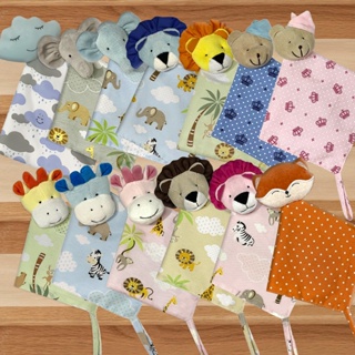 Naninha paninho para bebe cheirinho paninho infantil com prendedor de chupeta diversos modelos em Oferta na Shopee