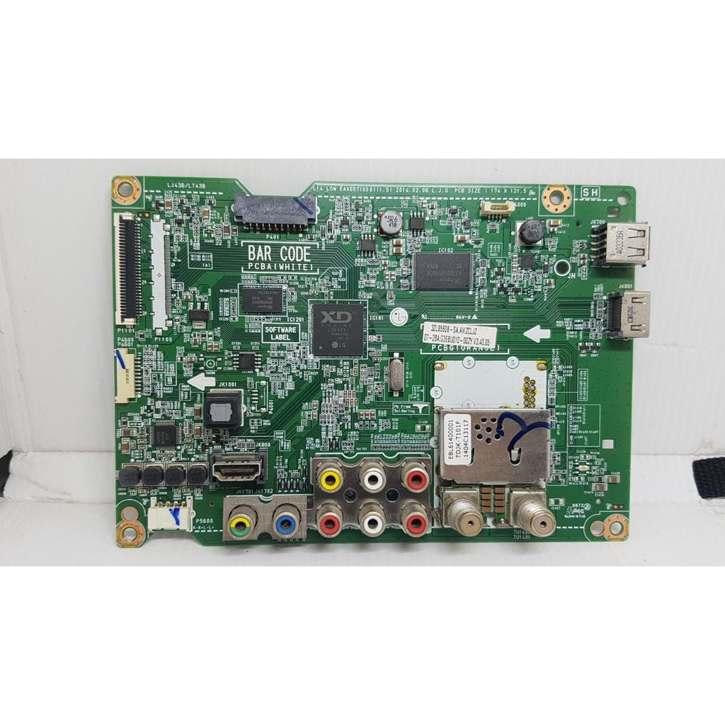 Placa Principal . 32lb5600 SA.AWZCLJZ COM DEFEITO NO PROCESSADOR - PÇ244