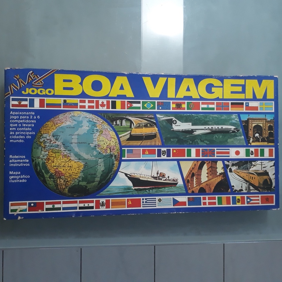 Brinquedo Jogo antigo BOA VIAGEM anos 70 Gulliver (Leia descrição)