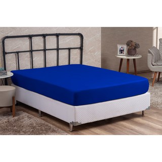 Lençol AVULSO Cama Solteiro COM ELÁSTICO 01 Peças Microfibra PREMIUM 100% Poliéster