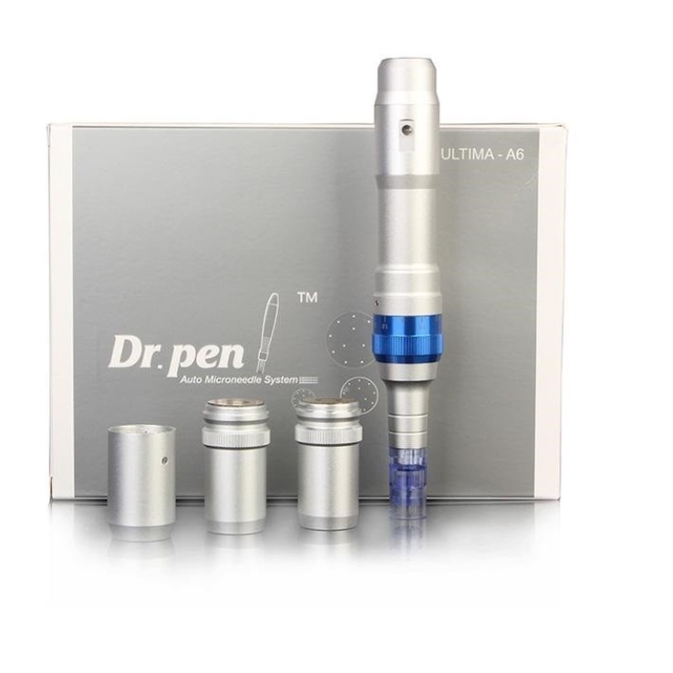 Caneta Dermapen Microagulhamento IURON Dr Pen A6 Sem Fio Wireless +1 bateria + 2 cartuchos