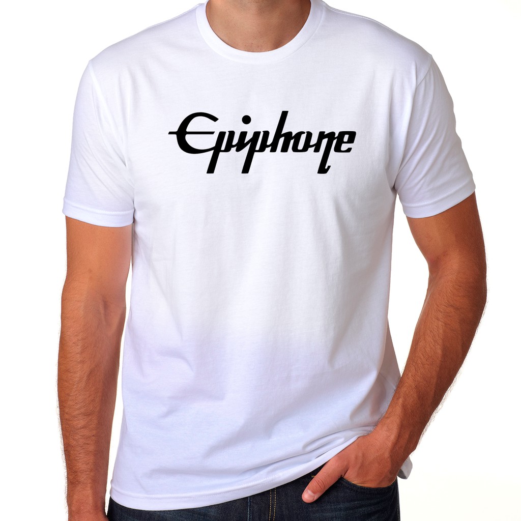 Camiseta Epiphone Instrumentos Musicais Guitarra