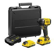 Parafusadeira A Bateria Sbi810d2k 20v 2 Bat. Bivolt Stanley