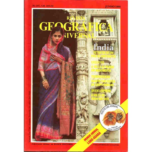 GEOGRÁFICA UNIVERSAL 187 * JUN/90 * ÍNDIA