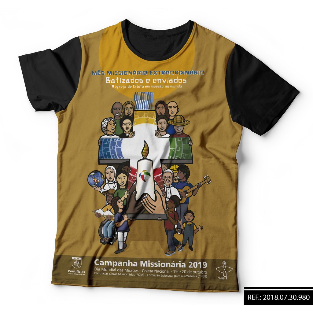 Fed up Acquisition unconditional Camiseta Cristã religiosa campanha missionária | Shopee Brasil