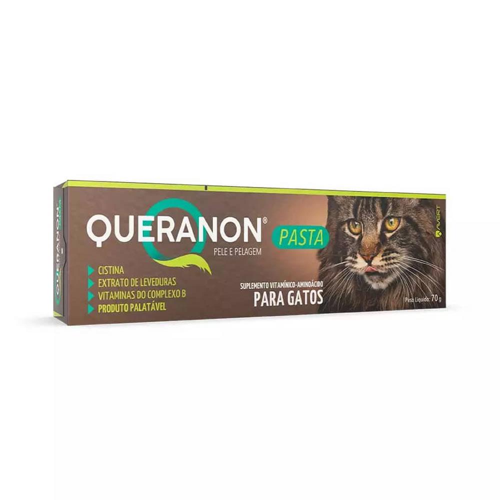 Suplemento Alimentar Gatos Queranon Pasta Avert 70g - Pets
