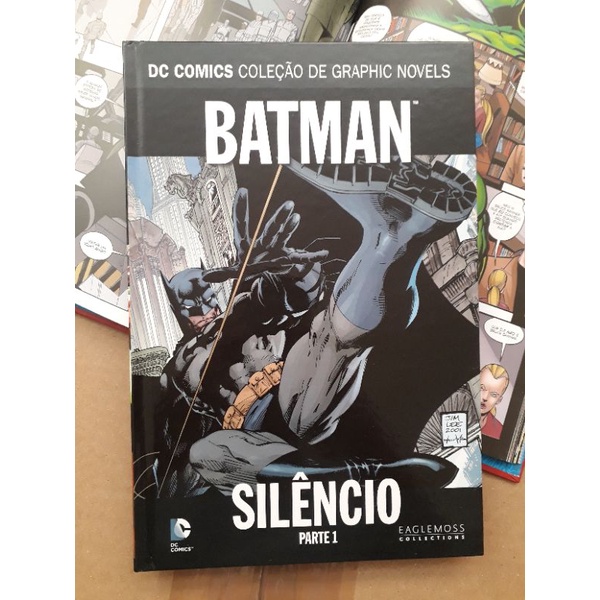 Batman - Silêncio 1 Hq Jim Lee Dc Comics Graphic Novel | Shopee Brasil