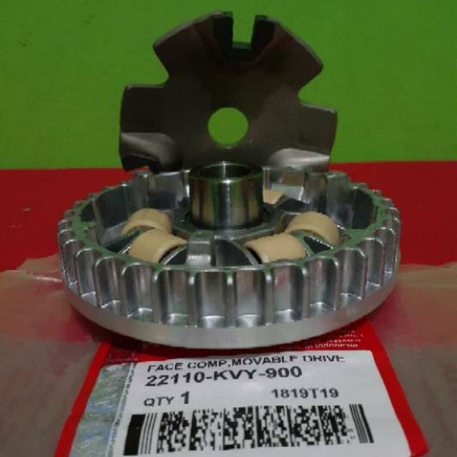Conjunto De Rolo Habitação BEAT Carbono SCOOPY SPACY CARBON KVY
