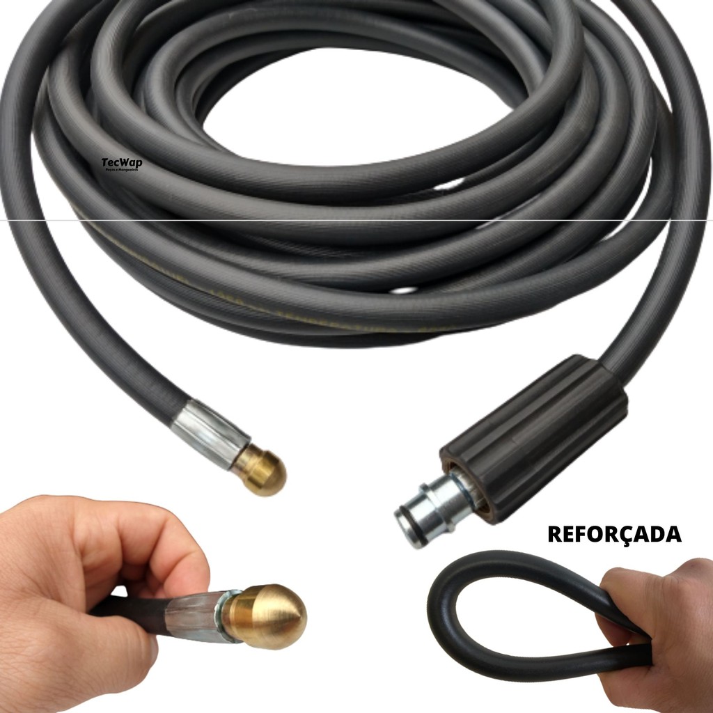 Mangueira Para Desentupir Tubula\u00e7\u00e3o de Esgoto Karcher 330-320 ...