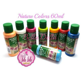 5 tinta nature colors 60ml em Oferta na Shopee
