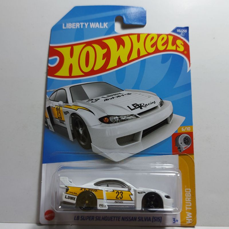 Hot Wheels 2023 Nissan Silvia S15 Liberty Walk Super Silhouette - Échelle 1/60 - Neuf