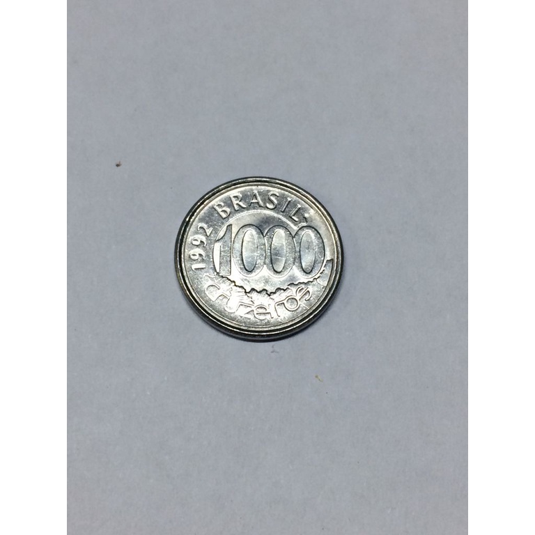 Moeda de 1000 cruzeiros 1992 Acará