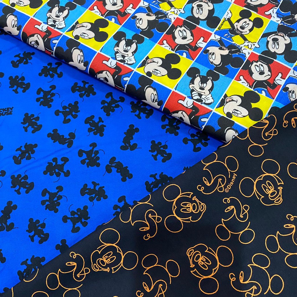 TRICOLINE DISNEY 100% ALGODÃO FERNANDO MALUHY (0.50cm X 1.50cm) em Oferta na Shopee