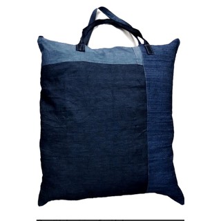 Bolsa Sacola Sacolão Em Jeans Médio Sacoleiro mudança viagem 120 Lts