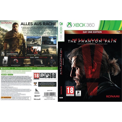 Metal Gear Solid V Phantom P/ XBOX360 (LTU/LT/JTAG/RGH)