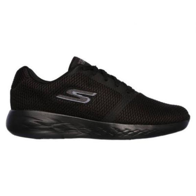 skechers go run mens black