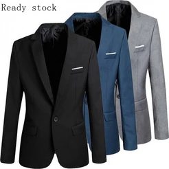 Blazer Masculino Slim Fit Jaqueta Moderno Casual 5231
