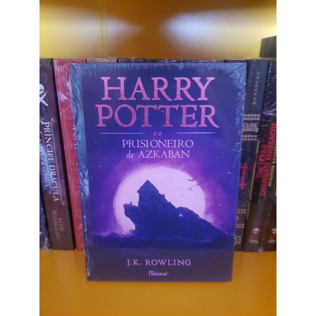 Livro Harry Potter e o prisioneiro de Azkaban - J.K. Rowling