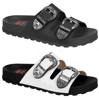 Tamanco Moleca Flat Birken Fivela Original modas Rasteirinhas Chinelo em Oferta na Shopee