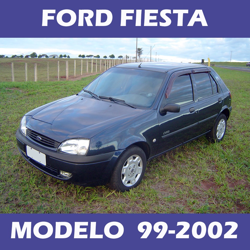 Manual do proprietário do Ford Fiesta (1999 a 2002) | Shopee Brasil