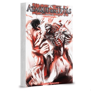 Mangá - Ataque dos Titãs - 11 em Oferta na Shopee