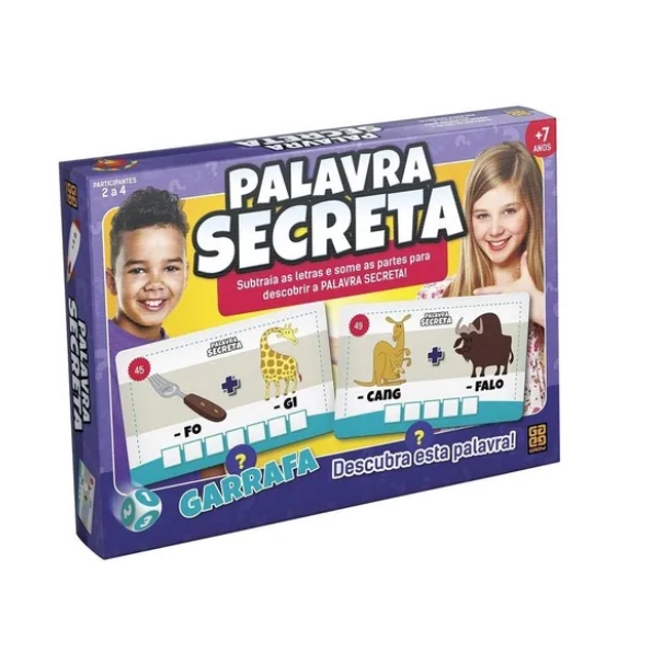Jogo Interativo Palavra Secreta - Grow 1800