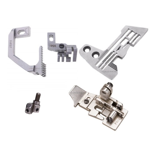 Calcador Chapa De Agulha Dente Bitola Interlock Industrial