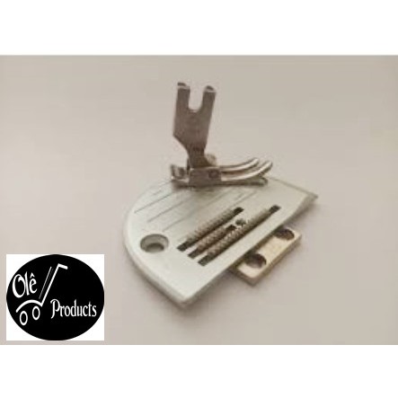 Kit Chapa+Dente+Calcador Reta Industria 3carreira leve