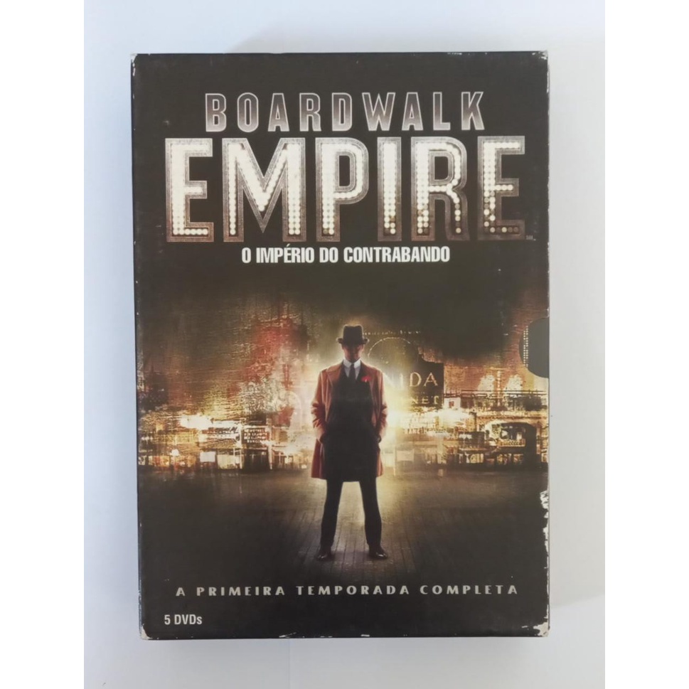 DVD Boardwalk EMPIRE O império do contrabando - A primeira temporada Completa