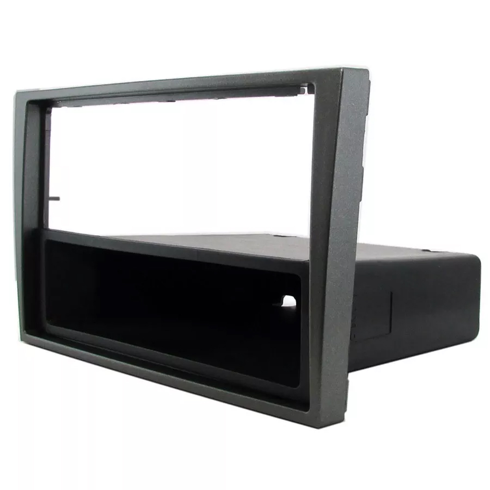 Moldura 1din Autoplast Corsa Meriva Montana Vectra Rádio Cinza em Oferta na Shopee