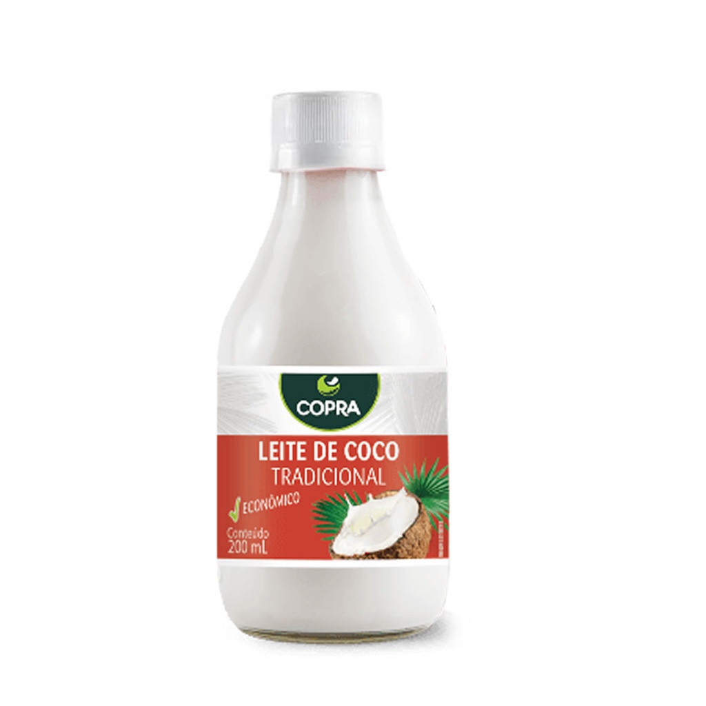 Leite de Coco pet 200ml - Copra em Oferta na Shopee