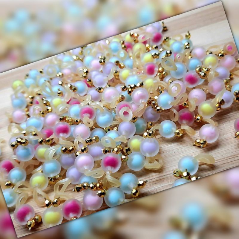 25 Pérolas Fosca Colorida Penteado Pet Lacinho Pet Biju Jóias Pet Ponto de Luz Banho e Tosa em Oferta na Shopee