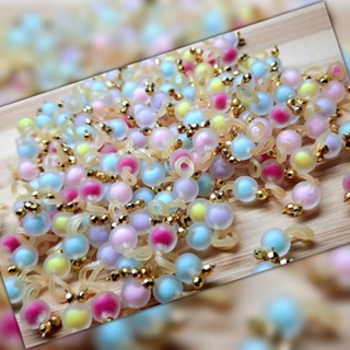 25 Pérolas Fosca Colorida Penteado Pet Lacinho Pet Biju Jóias Pet Ponto de Luz Banho e Tosa em Oferta na Shopee