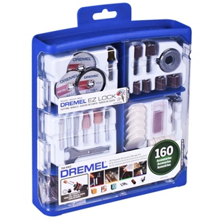 Kit Dremel Multiuso 160 Acessórios Cortar Polir Esmerilhar Lixar Esculpir Gravar 710 em Oferta na Shopee