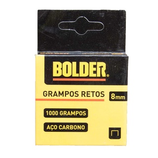 Caixa de Grampos 8mm Bolder com 1000 Peças