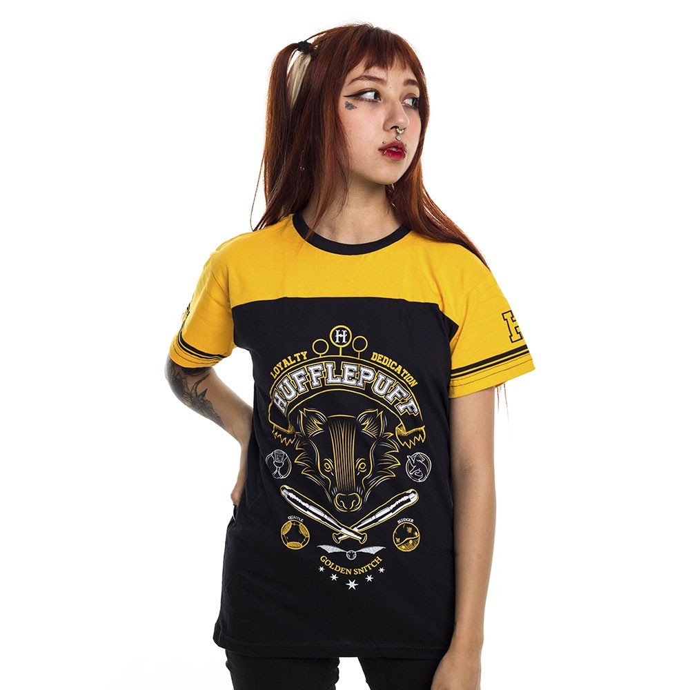 Camiseta Harry Potter Quadribol Lufa Lufa