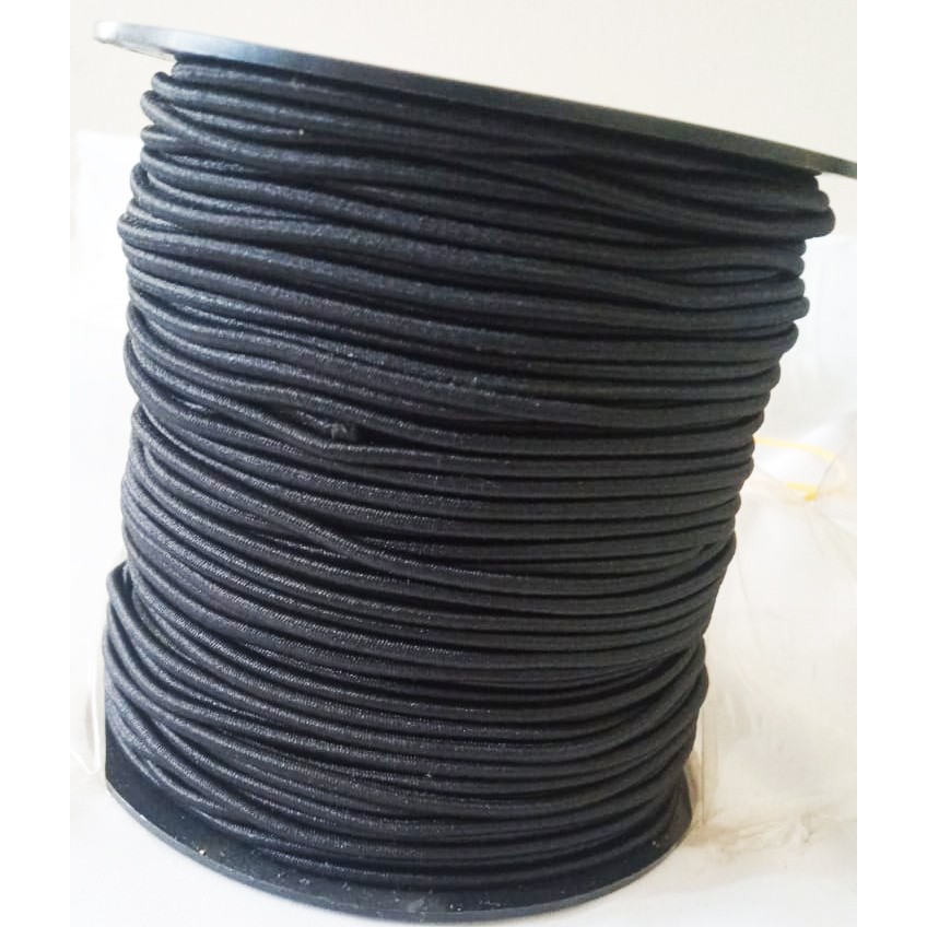 Elástico roliço para máscara, para detalhes de vestuário, artesanatos com 6 metros em Oferta na Shopee
