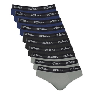 Kit com 10 Cuecas Slip Zorba Max 764