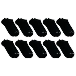 Kit Meia Invisível Mash 10 Pares Algodão Sem Cano Esportiva