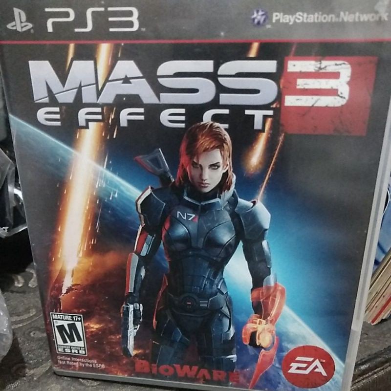 Mass Effect 3 Sur PS3 – Très Bon état (version Française) – Pas De Notice