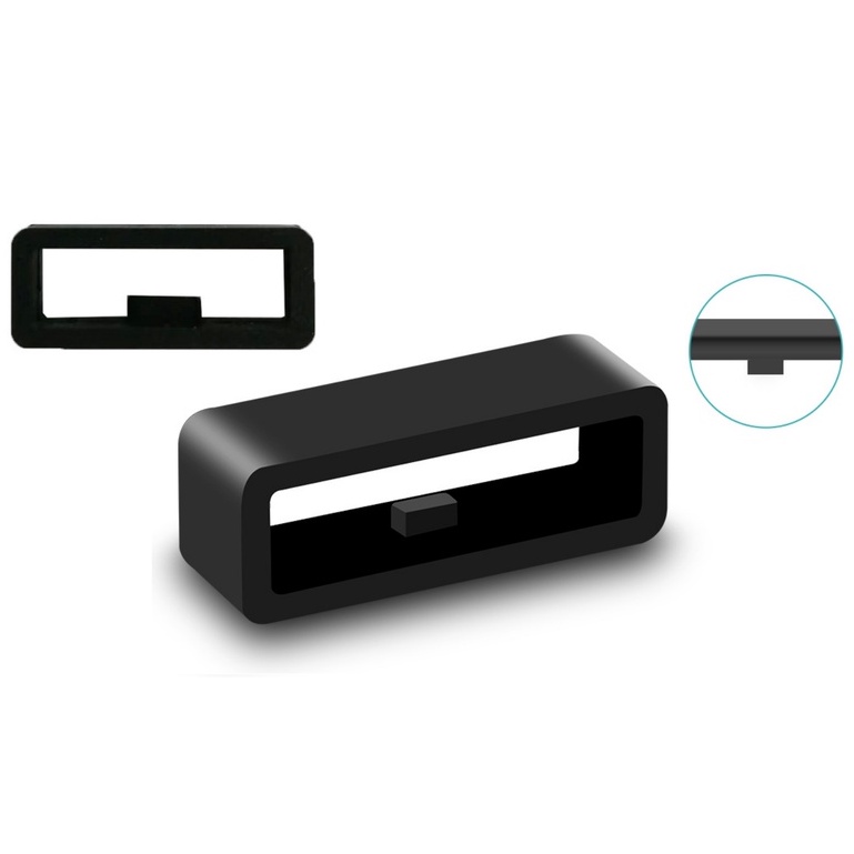 01 Anel Passador Compatível Com Amazfit Pop 2/ Bip 5/ Pop 3s/ Pop 3R/ GTR 4/ GTR 47mm/ GTR 2/ GTR 2e